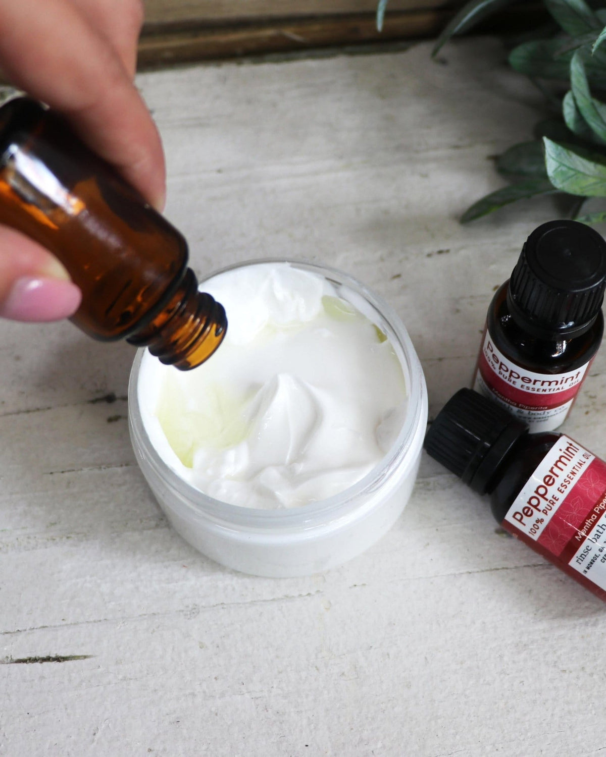 Natural pure essential oil | Peppermint Essential Oil Certified Organ | Rinse Bath & Body Co. - lifestyle shot