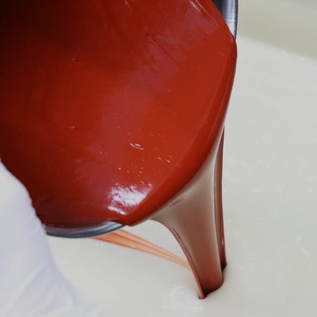 Rinse Peppermint Patti handmade natural bar soap - moisturizing and gentle - detail view