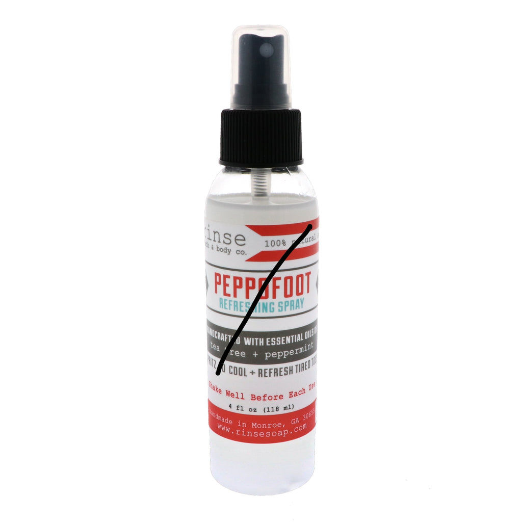 Peppofoot Refreshing Spray - Overscented - Rinse Bath & Body