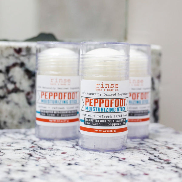 Peppofoot Stick Moisturizing Foot Balm - Rinse Bath & Body