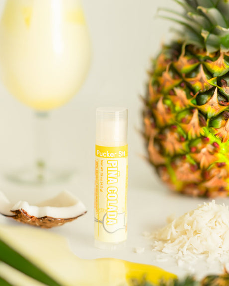 Pina Colada lip balm by Rinse Bath & Body
