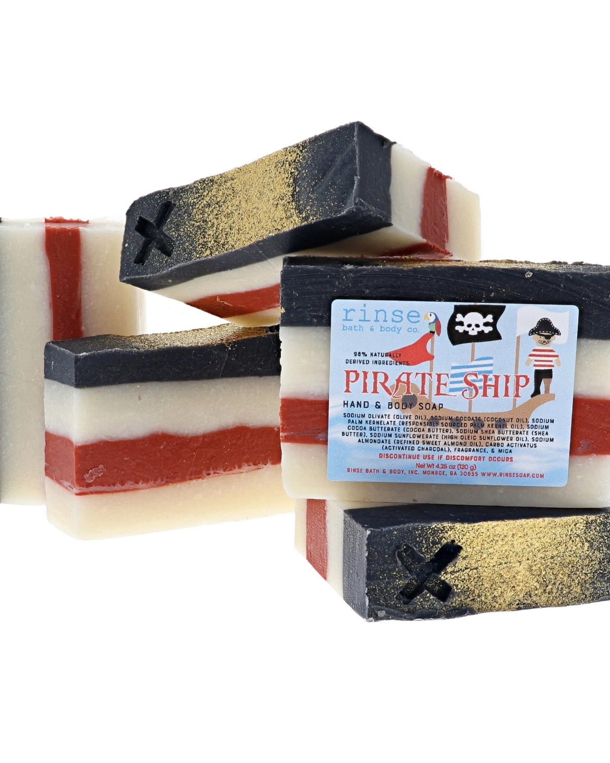 Handmade Pirate handmade natural bar soap - naturally derived