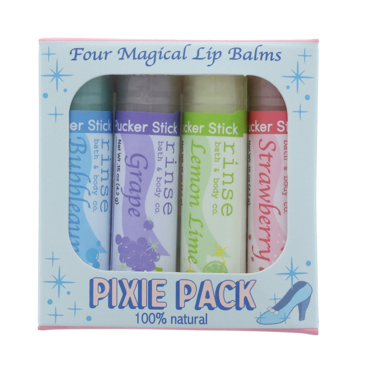 Handmade Pixie natural lip balm - naturally derived