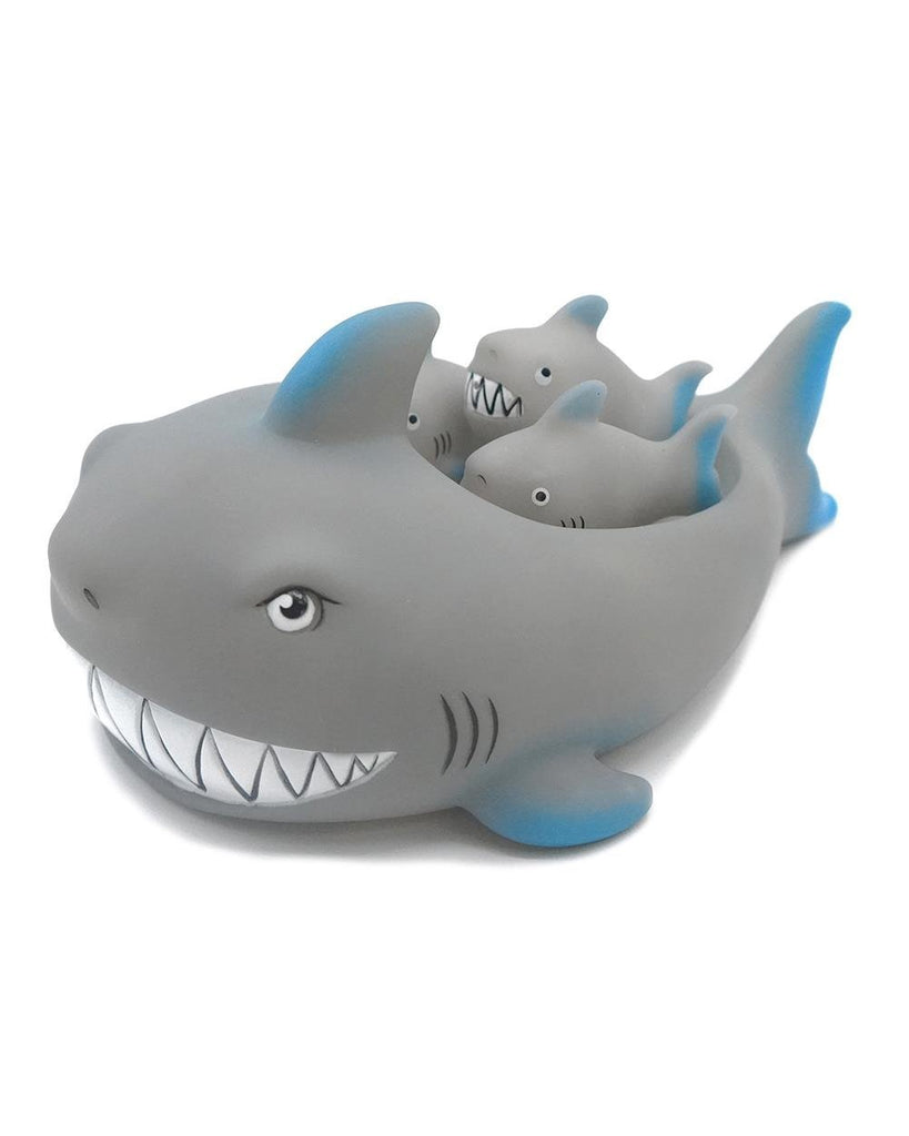 Playmaker Toys Rubber Shark Family Bathtub Pals - Rinse Bath & Body