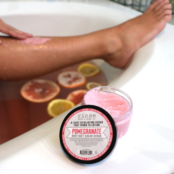 Pomegranate Body Buff - Rinse Bath & Body