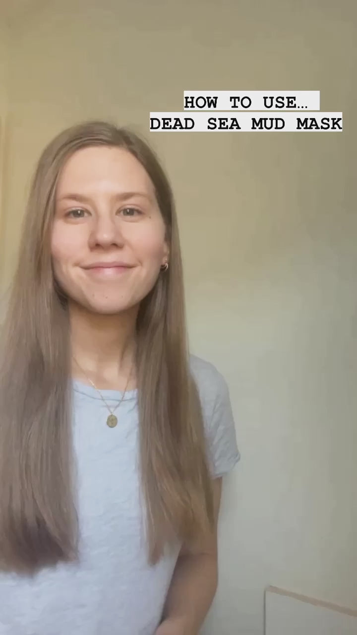 Natural natural face mask | Dead Sea Mud 2 Oz | Rinse Bath & Body Co. - alternate angle