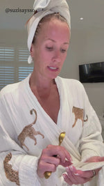 Natural natural face mask | Oatbrasion | Rinse Bath & Body Co. - detail view