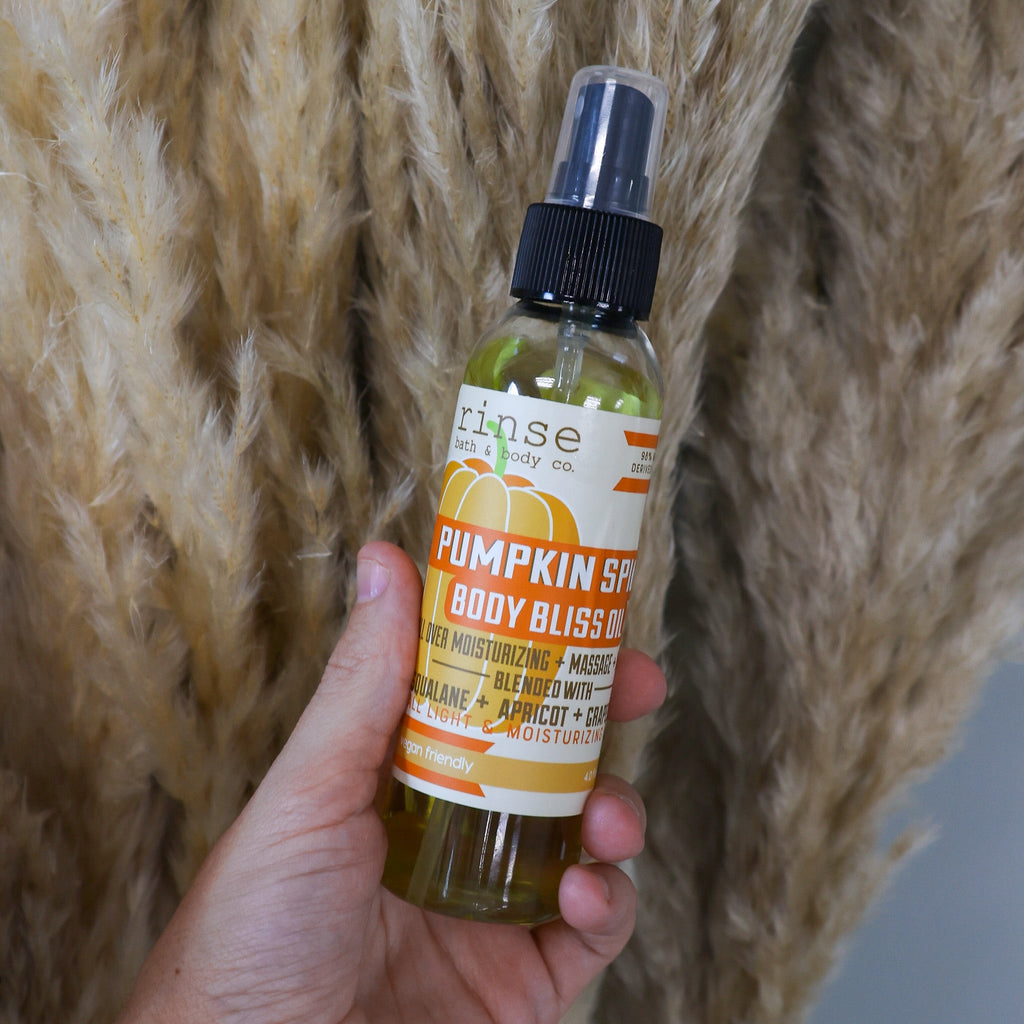 Pumpkin Spice Body Bliss Oil - Rinse Bath & Body