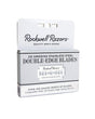 Rockwell 20-count double-edge razor blades hang-tab carton.