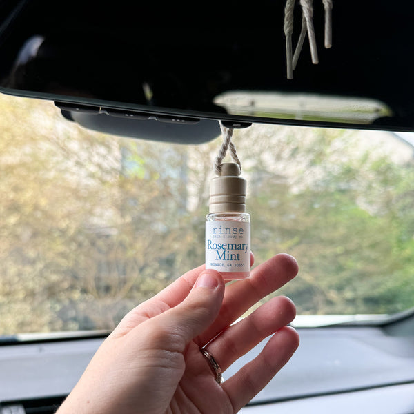 Rosemary Mint Car Diffuser - Rinse Bath & Body