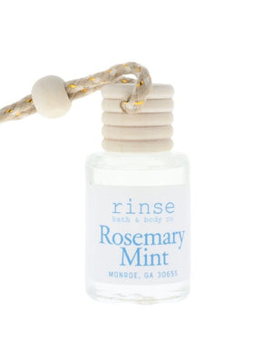 Essential Oil Car Diffuser Rosemary Mint — 4:5 product frame, Rinse Bath & Body Co.