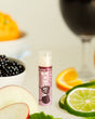Sangria lip balm — a blend of fruits into a sweet fruit-punch flavor. Rinse Bath & Body Co.