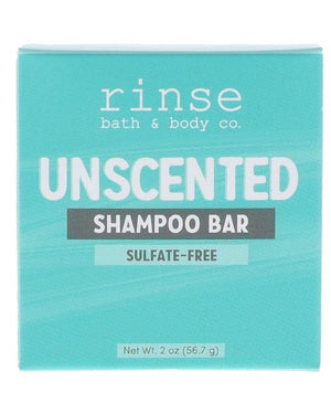 natural shampoo bar in Unscented Sulfate Free Shampoo Bar by Rinse Bath & Body