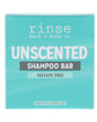 natural shampoo bar in Unscented Sulfate Free Shampoo Bar by Rinse Bath & Body