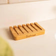 Bamboo Draining Soap Dish by Rinse Bath & Body
