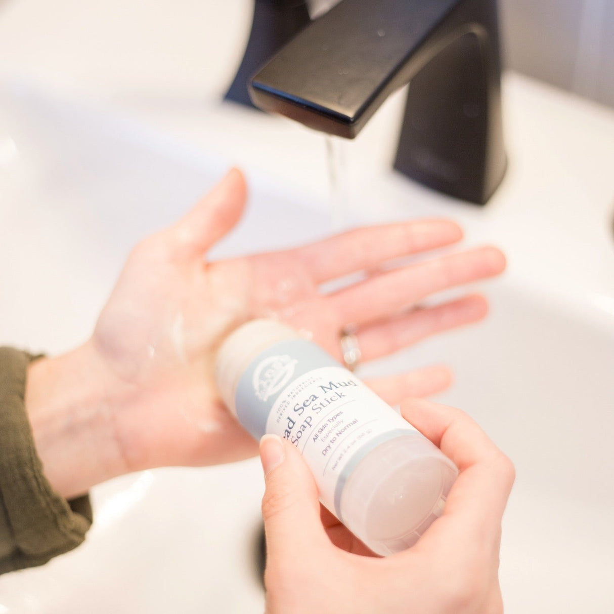 Natural natural bath & body product | Dead Sea Mud | Rinse Bath & Body Co. - lifestyle shot