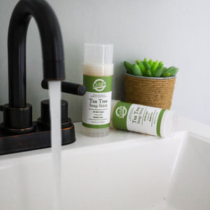 natural bath & body product in Tea Tree by Rinse Bath & Body - lifestyle shot