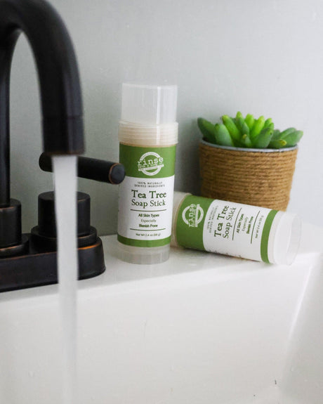 natural bath & body product in Tea Tree by Rinse Bath & Body - lifestyle shot