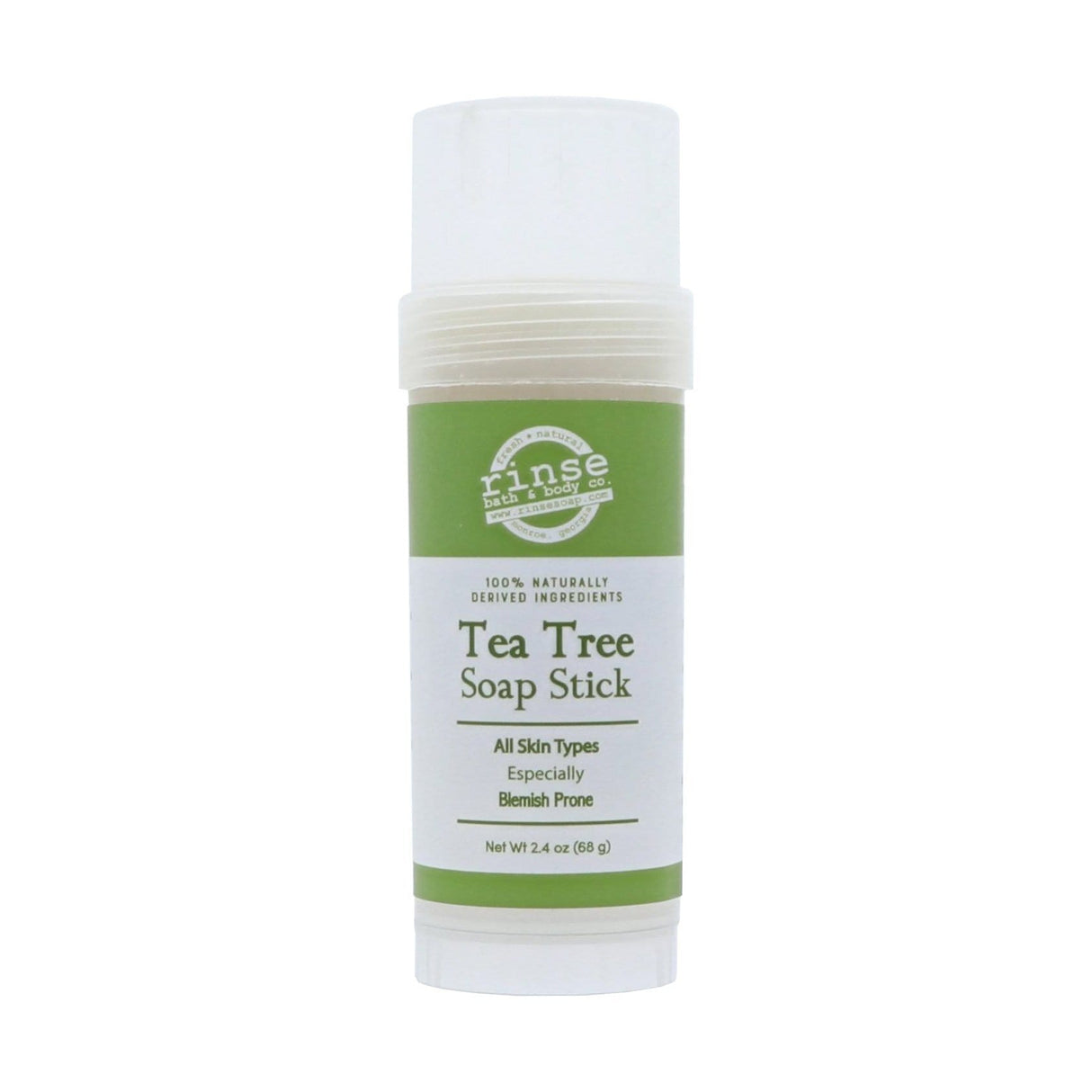 Tea Tree Natural Soap Stick — featured in the Travel Soap Stick Display
