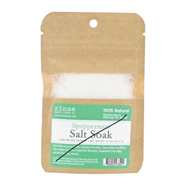 Speppermint Soaking Salts - Bargain Basin - Rinse Bath & Body