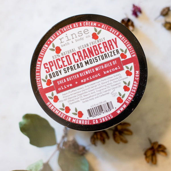 Spiced Cranberry Body Spread - Rinse Bath & Body