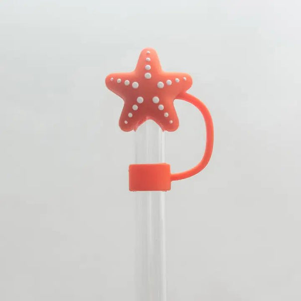 Straw Cover 10mm Starfish - Rinse Bath & Body