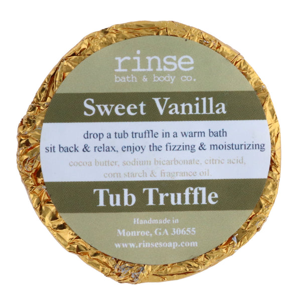 Sweet Vanilla Tub Truffle - Rinse Bath & Body