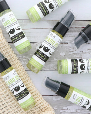 Rinse Tea Tree Mint natural facial oil serum - anti-aging hydration - detail view