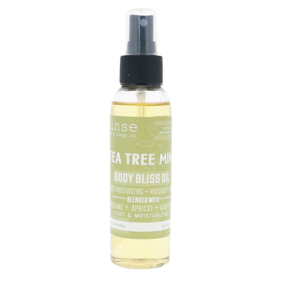 natural body oil in Tea Tree Mint by Rinse Bath & Body
