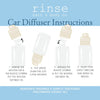 Teak & Mahogany Car Diffuser - Rinse Bath & Body