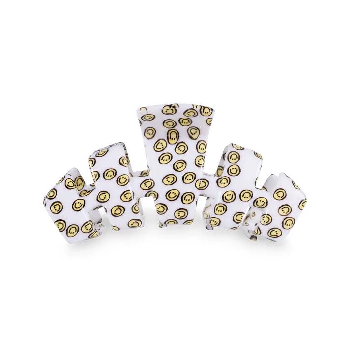 Teleties Medium Classic Hair Clip - Miles of Smiles - Hair Accessories
