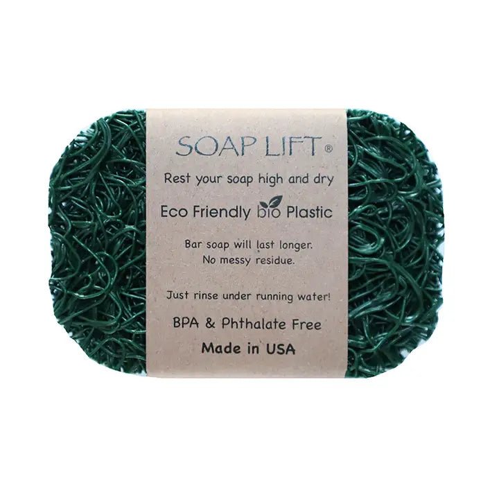 The Original Soap Lift Soap Saver - Hunter Green - Rinse Bath & Body