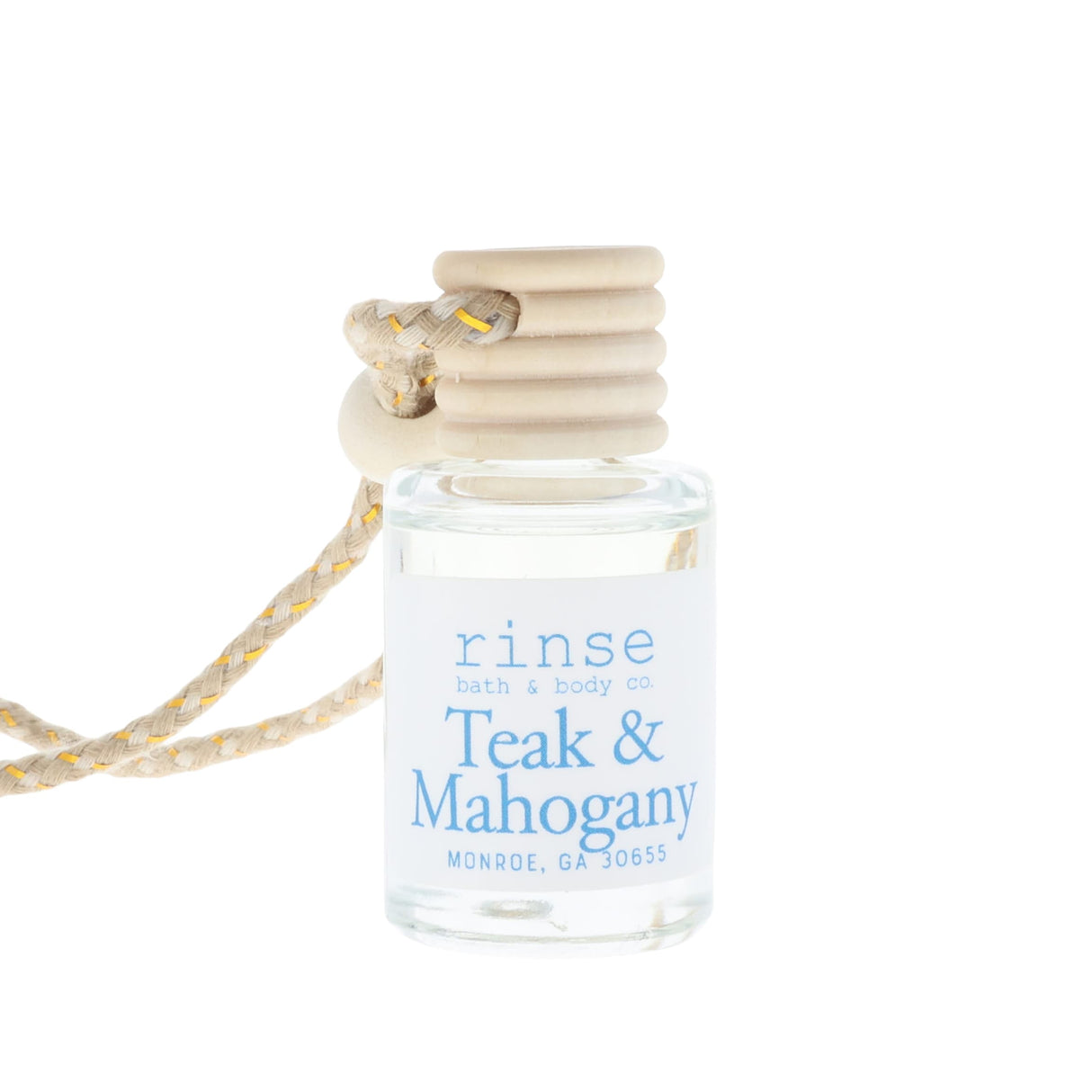 Essential Oil Car Diffuser | Teak & Mahogany | Long-Lasting | Rinse