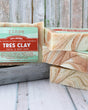 handmade natural bar soap in Tres Clay by Rinse Bath & Body - lifestyle shot