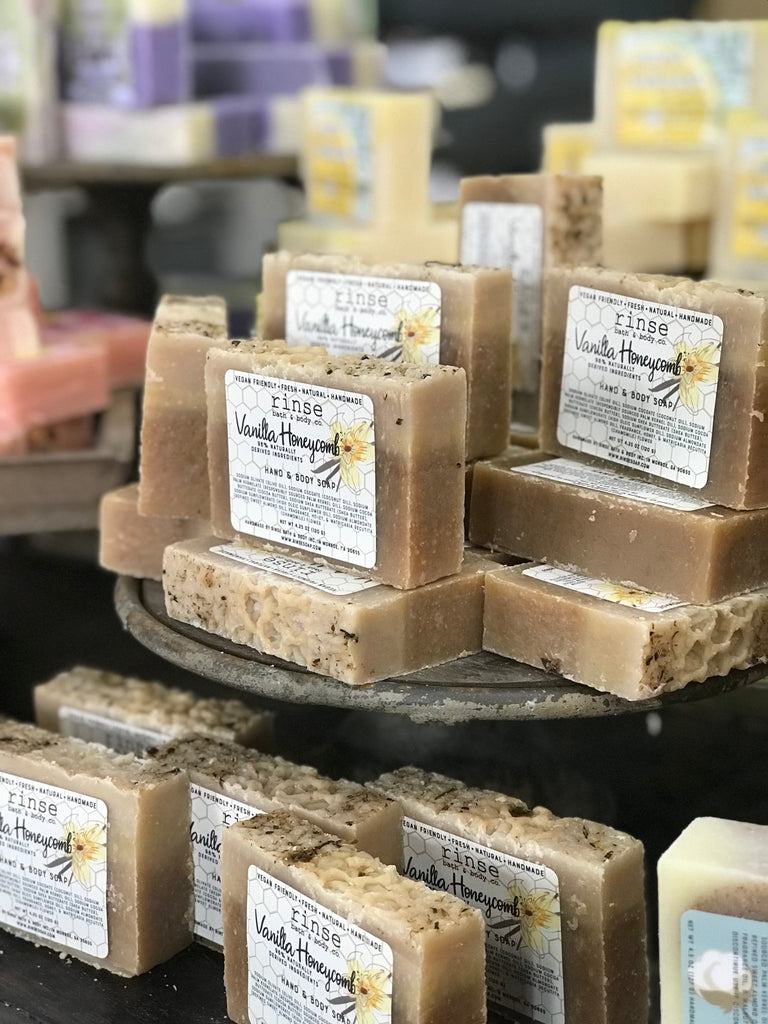 Vanilla Honeycomb Soap - Rinse Bath & Body