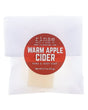 Warm Apple Cider Soap Slice on white — natural handmade, Rinse Bath & Body Co — 4:5 card crop