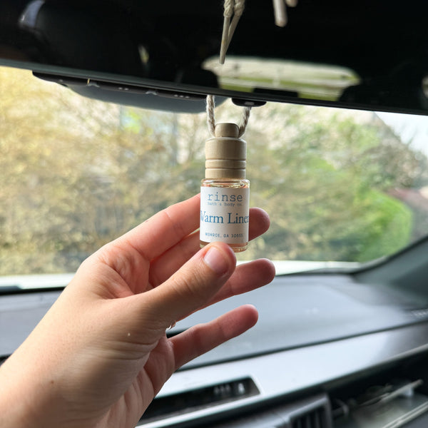 Warm Linen Car Diffuser - Rinse Bath & Body