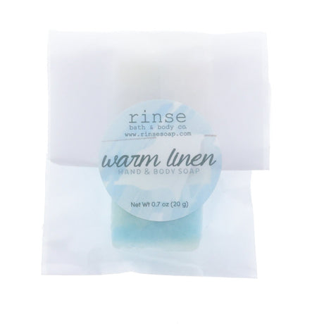Warm Linen natural bath & body product from Rinse - family-made since 2003