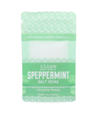 Speppermint Soaking Salts — hero