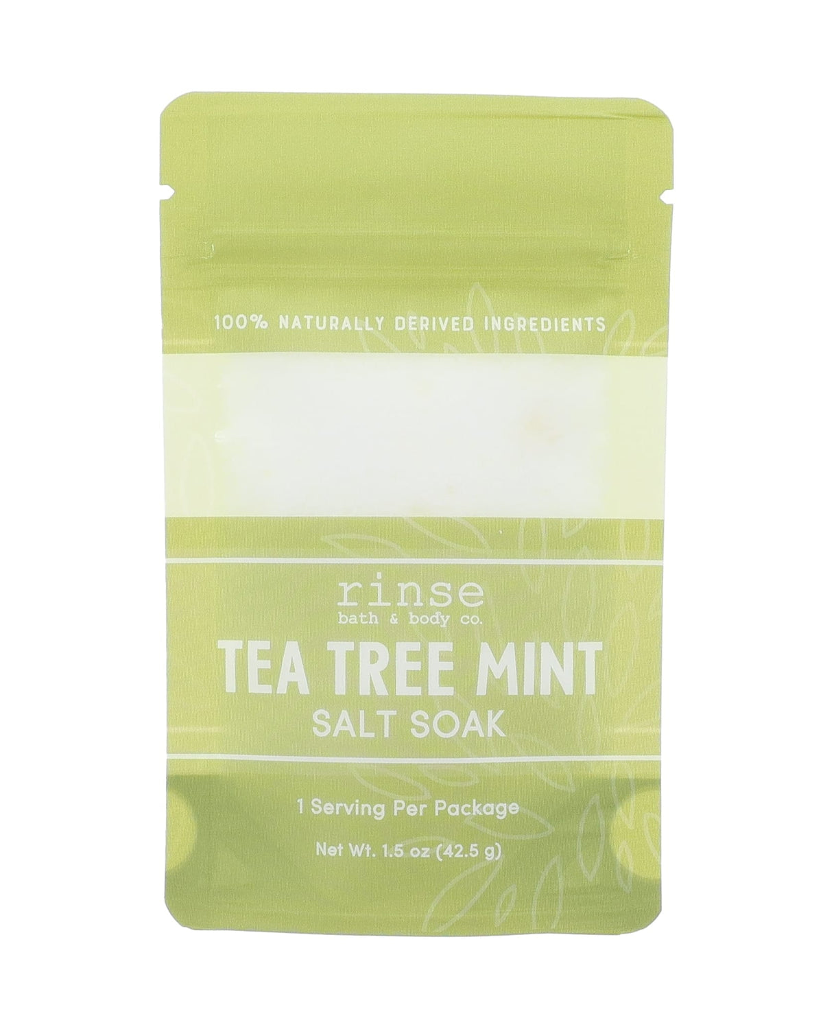 Natural natural bath soak | Tea Tree Mint | Rinse Bath & Body Co.
