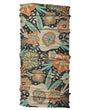 Karma wide retro floral headband buff — upright what-it-is accessory plate.