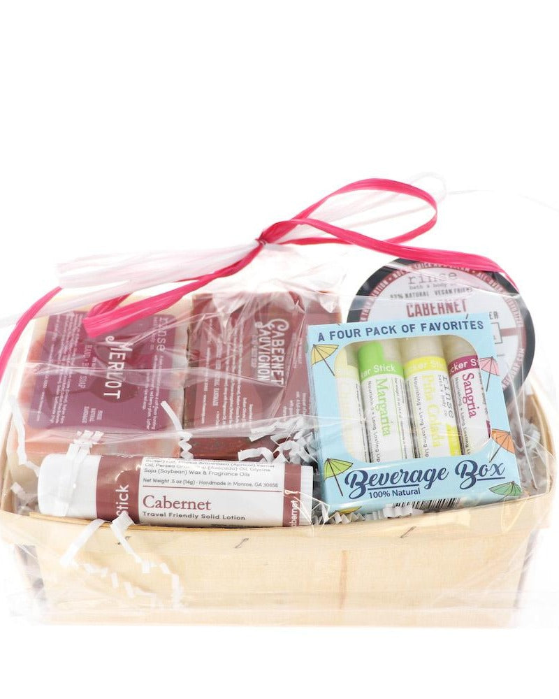 Wine Lover Gift Set — 4:5 product frame, Rinse Bath & Body Co.