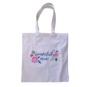 Wonderfully Made Canvas Tote by Rinse Bath & Body