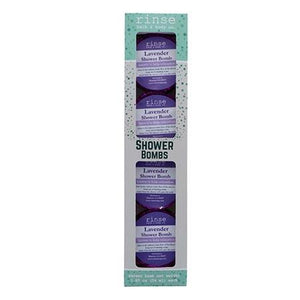 Rinse 4 Pack Lavender aromatherapy shower steamer - spa-like shower experience - alternate angle