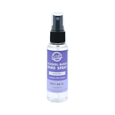 Tester -  Alcohol-Based Hand Spray by Rinse Bath & Body - alternate angle