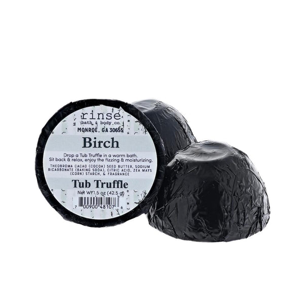 Birch Tub Truffle - Rinse Bath & Body