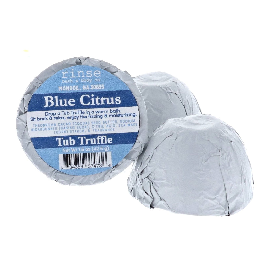 Blue Citrus Tub Truffle - Rinse Bath & Body