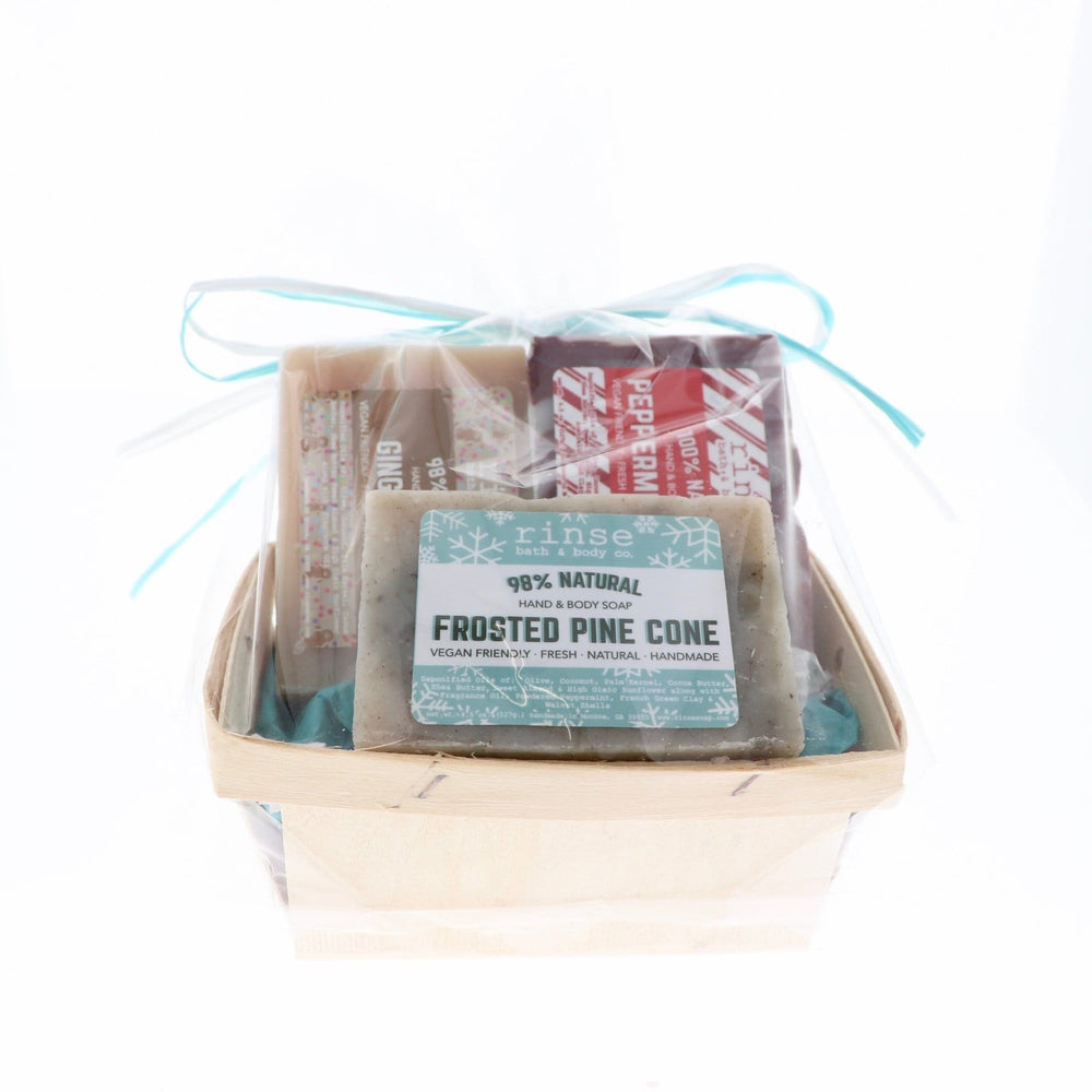 Build-a-Bundle - Holiday Soaps from Rinse - ready to gift - alternate angle