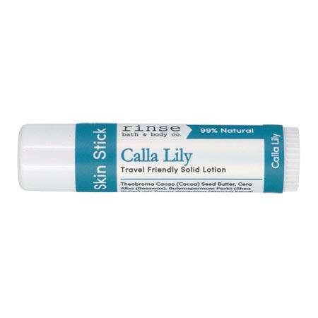 Calla Lily Skin Stick (travel friendly solid lotion) by Rinse Bath