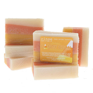 handmade natural bar soap in Candy Corn by Rinse Bath & Body